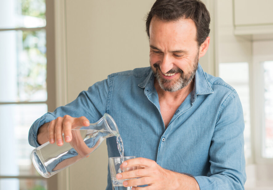 Unser quellfrisches Trinkwasser ist ein Naturgeschenk